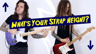 THE 9 HEIGHTS FOR YOUR GUITAR STRAP