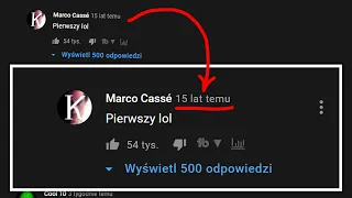 Jaki był pierwszy komentarz YouTube?