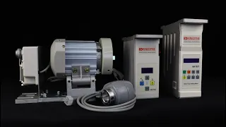 Revolutionary new servo motor for heavy duty sewing machine