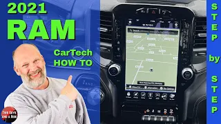 2021 Ram 1500 Limited - CarTech Infotainment Screen How To