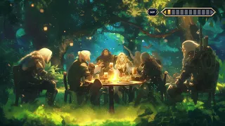 Wild Rose Inn, a tavern deep in the woods | Relaxing Celtic music away from everyday life