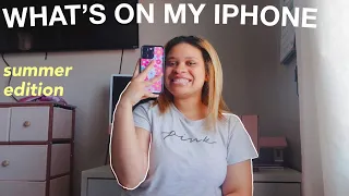 WHAT'S ON MY IPHONE | summer edition