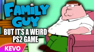 Family Guy but it's a weird PS2 game