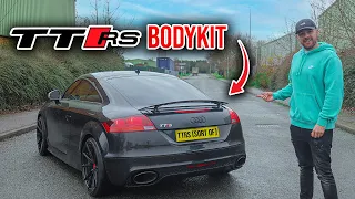 INSTALLING A TTRS BODYKIT TO MY STOLEN AUDI TTS 8J