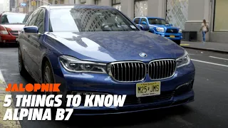 5 Things To Know About The $150,000 Ultra-Powerful 2018 Alpina B7