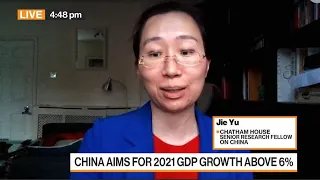 China Aims for 2021 GDP Growth Above 6%