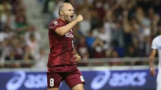 Iniesta, world-class goals for two consecutive games! Goal Video: Andres Iniesta  15.08.2018