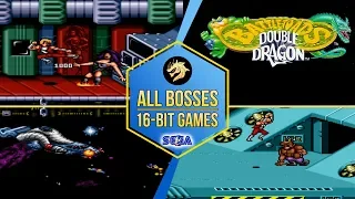 Battletoads & Double Dragon – All Bosses / Боевые жабы и Братья драконы – Все Боссы | Sega 16-bit