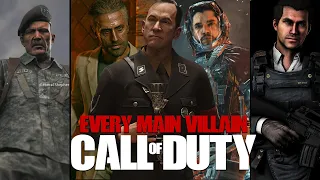 EVERY MAIN VILLAIN/ANTAGONIST【4Kᵁᴴᴰ 60ᶠᵖˢ】CALL OF DUTY MODERN WARFARE,BLACK OPS,VANGUARD (2007-2021)