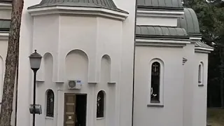 Православные сербы. Церковь в Белграде.Orthodox Serbs. Church in Belgrade.