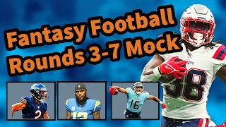 "Unleash the Secret Weapon! Mastering Fantasy Football Draft Strategy: Rounds 3-7 Revealed!"