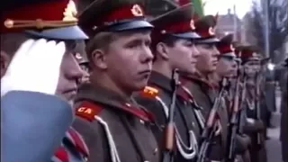 USSR October Revolution Parade & Riots Vilnius 1989