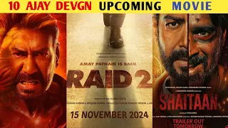 Ajay Devgn Upcoming Movies 2024/2025 || 10 Biggest Ajay Devgan Upcoming Movies