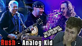 Rush - Analog Kid | Reaction (Live 2013?)