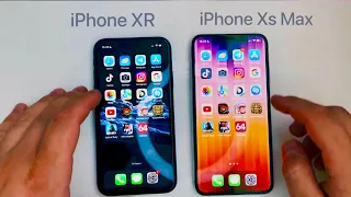 Сравнение iPhone XR vs iPhone XS Max
