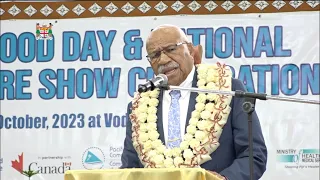Fiji's PM officiates at the World Food Day & National Agriculture Show celebrations 2023