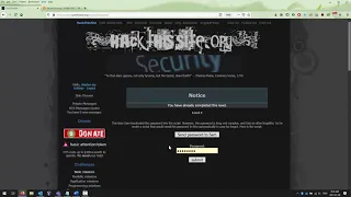 HackThisSite.org walkthrough