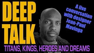 Live Conversation with Artist and Collectibles Designer Jean-Paul Mavinga! It's gonna get deep.