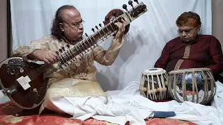 Sitar || Raga Malkosh Pt. Debaprasad Chakraborty, Tabla Dr Durga Prasad Chakraborty