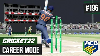 CRICKET 22 | CAREER MODE #196 | A MONTH LONG TOUR OF INDIA!