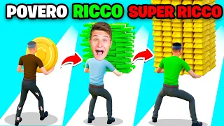 POVERO vs RICCO vs SUPER RICCO su MONEY RUN!!