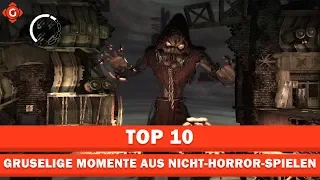 Gruselige Momente aus Nicht-Horror-Spielen | Top 10