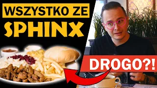 WSZYSTKO Z RESTAURACJI SPHINX - BARDZO DROGO i NIEDOBRE?!