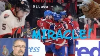 Canadiens / Senators - Historical Comeback, Remontée Historique! (march 15 mars 2014)