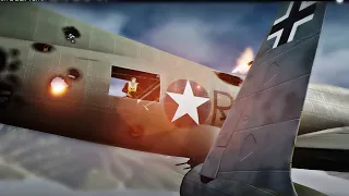 Когда наводчик шаровой турели спас свой B-17