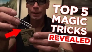 Top 5 Magic Tricks You Can Do At Home REVEALED
