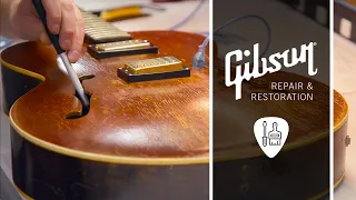 Meet The People Who Repair & Restore Vintage Gibson Guitars - Gibson Repair & Restoration Shop Tour