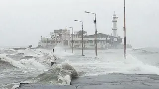 haji Ali dargah me bari tufan