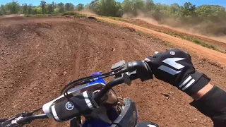 Getting faster at ncmp, tried out yz250f (huge crash)