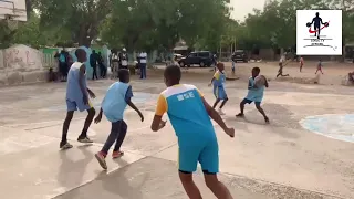 MATCH , AMICAL, D.S.E vs COBAC en mini basket garçons