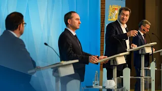 Video in Gebärdensprache: Pressekonferenz zur Corona-Pandemie (18.Mai 2021) - Bayern