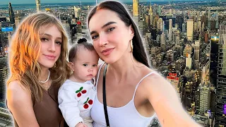 Our FIRST Time in NYC in over 2 Years!! Family Vlog