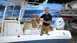 Stingray 216CC Quick Walkthrough - Jacksonville Boat Show