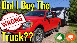 Did I buy the right truck? | Towing a Grand Design 2400BH with a half ton truck