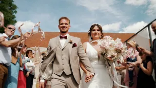 Diese Eheversprechen sind so süß 🥰​ Freie Trauung im Hofgut Heidesheim | Boho Hochzeit in der Pfalz