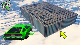 GTA 5 ONLINE 🐷 MEGA LABIRINTO TROLL NEL CIELO!!! 🐷 DAJE !!