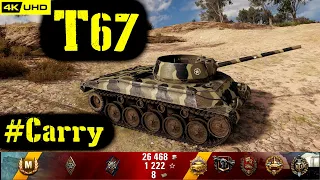 World of Tanks T67 Replay - 10 Kills 2.4K DMG(Patch 1.6.1)