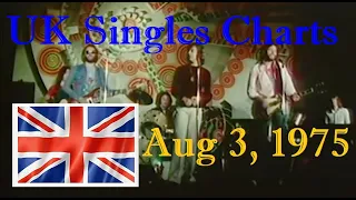 UK Singles Charts Flashback - Aug 03, 1975