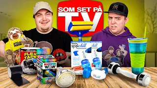 Tester ''Som Set På TV'' Produkter