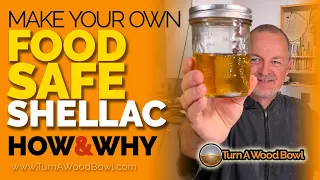 Shellac How To Make Food Safe Wood Finish Video