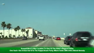 Galveston, Texas Seawall Blvd