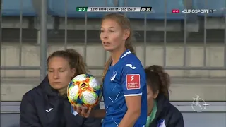 Frauenfußball Bundesliga 2019 20 4 Spieltag TSG Hoffenheim vs  SGS Essen