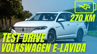 Тест-драйв Volkswagen e-Lavida -  новый электроавтомобиль из Китая