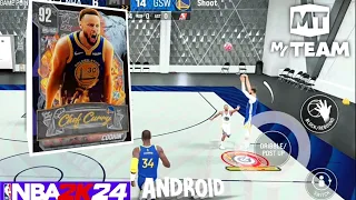 Stephen Curry is OP In This Game! | NBA 2K24 MY TEAM MOBILE