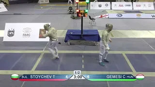 Tbilisi World Cup 2022 SMS - L64 - Stoychev BUL v Gemesi HUN