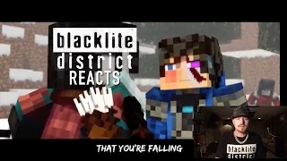 blacklite district reacts to Rainimator's "Falling" Minecraft video